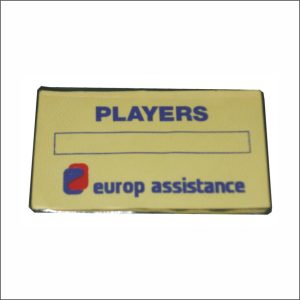 Name Tag With Pin