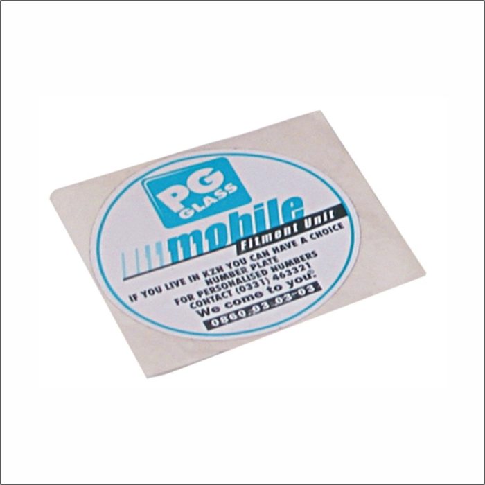 Adhesive License Disk Holder